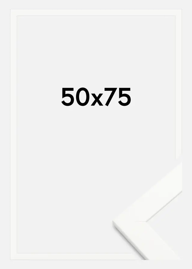 Artlink Frame Trendline Acrylic Glass White 50x75 cm