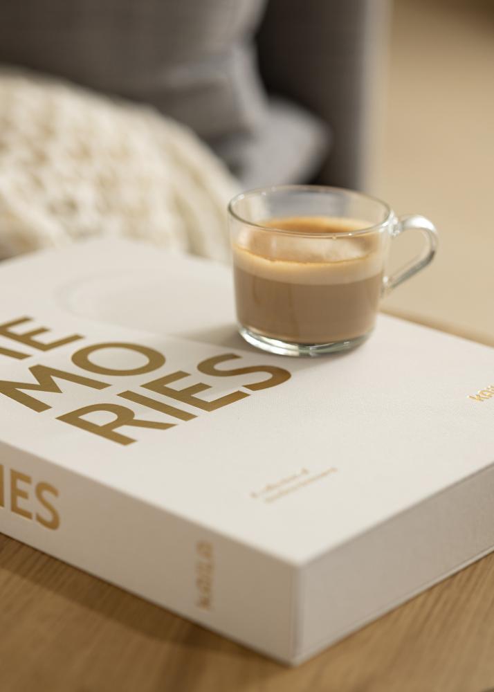 KAILA KAILA MEMORIES Warm Grey XL - Coffee Table Photo Album - 60 Pictures in 10x15 cm