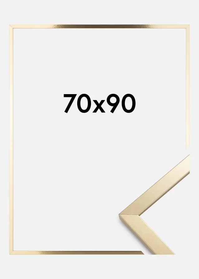 Artlink Frame Trendy Acrylic Glass Gold 70x90 cm