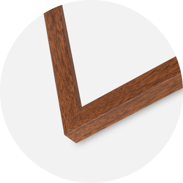 BGA Frame Modern Acrylic Glass Warm Brown 21x29.7cm (A4)