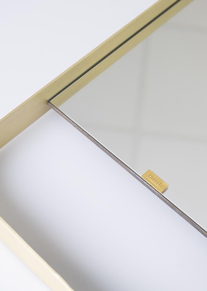 Hübsch Mirror Frame Brass 31x76 cm