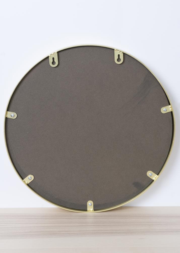 Hübsch Mirror Brass 40 cm Ø