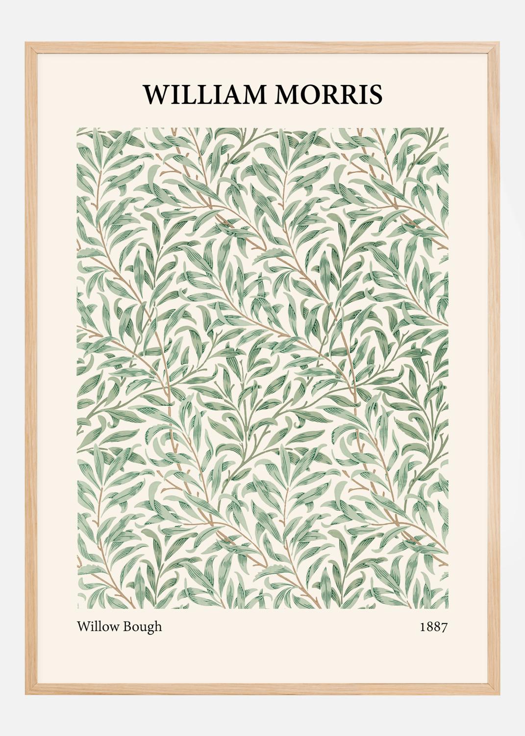 Product Image for William Morris - Willow Bough Poster (21x29.7 cm (A4))