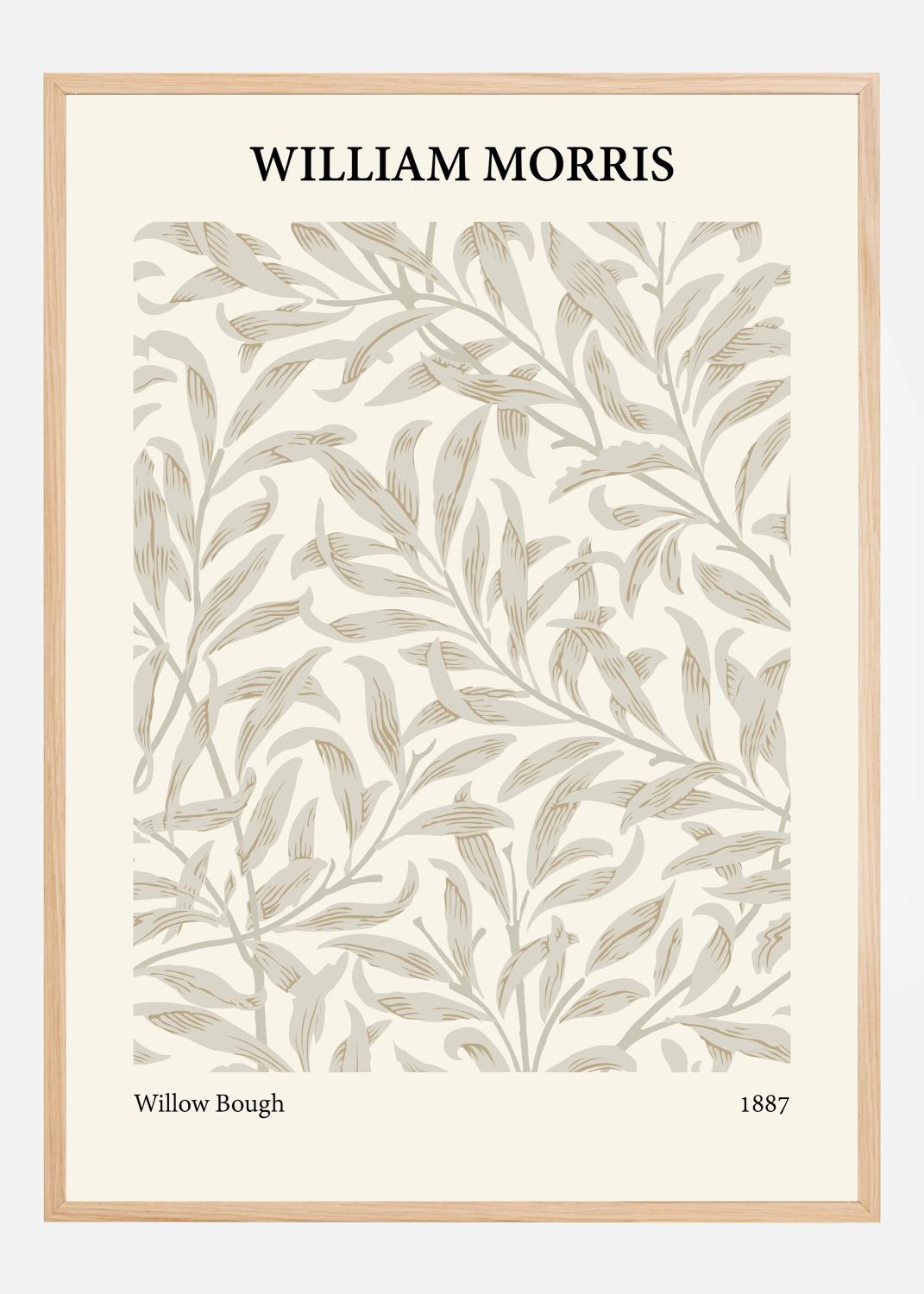 Product Image for William Morris - Willow Bough 2 Poster (21x29.7 cm (A4))