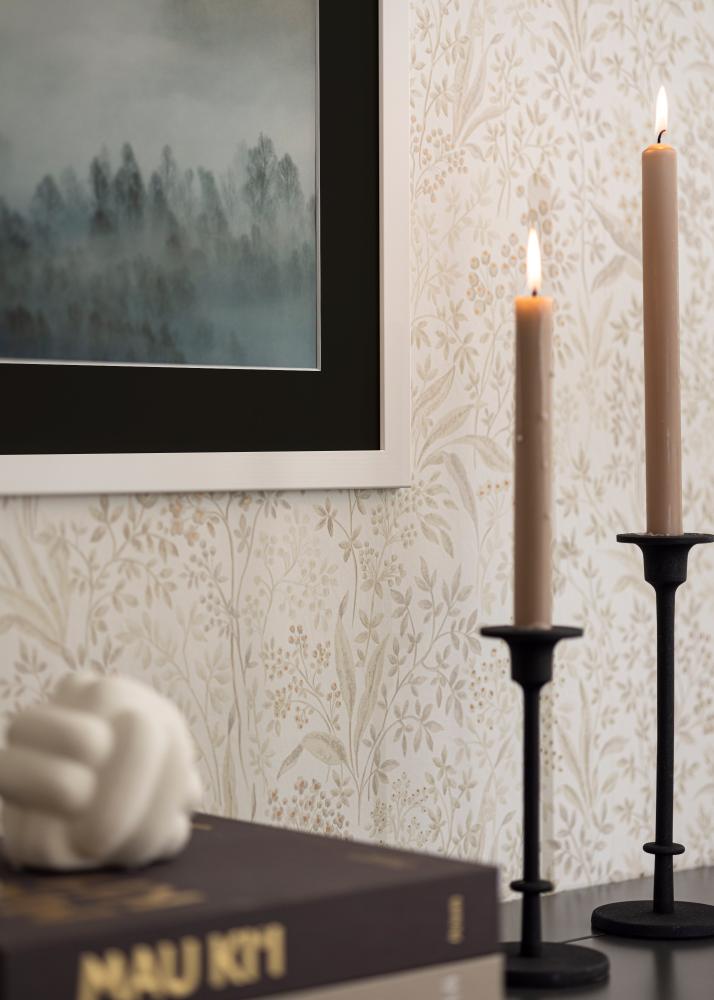 Ram med passepartou Frame Trendline White 35x45 cm - Picture Mount Black 24x34 cm