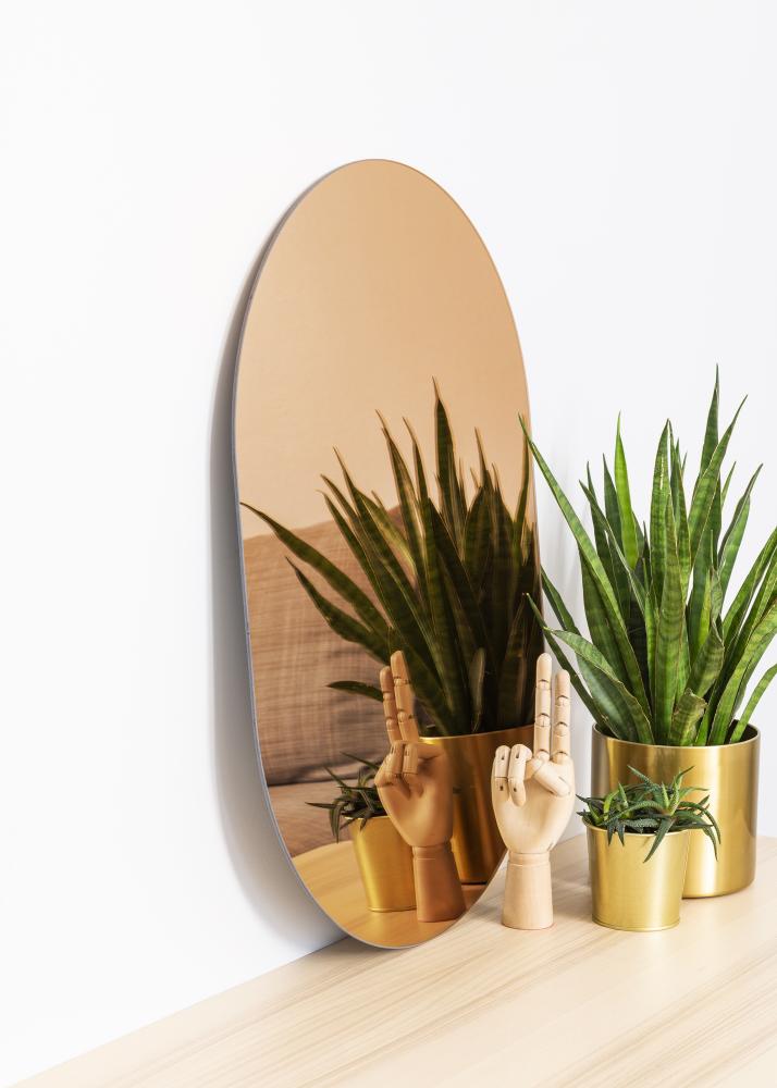 KAILA KAILA Mirror Oval Rose Gold 50x70 cm
