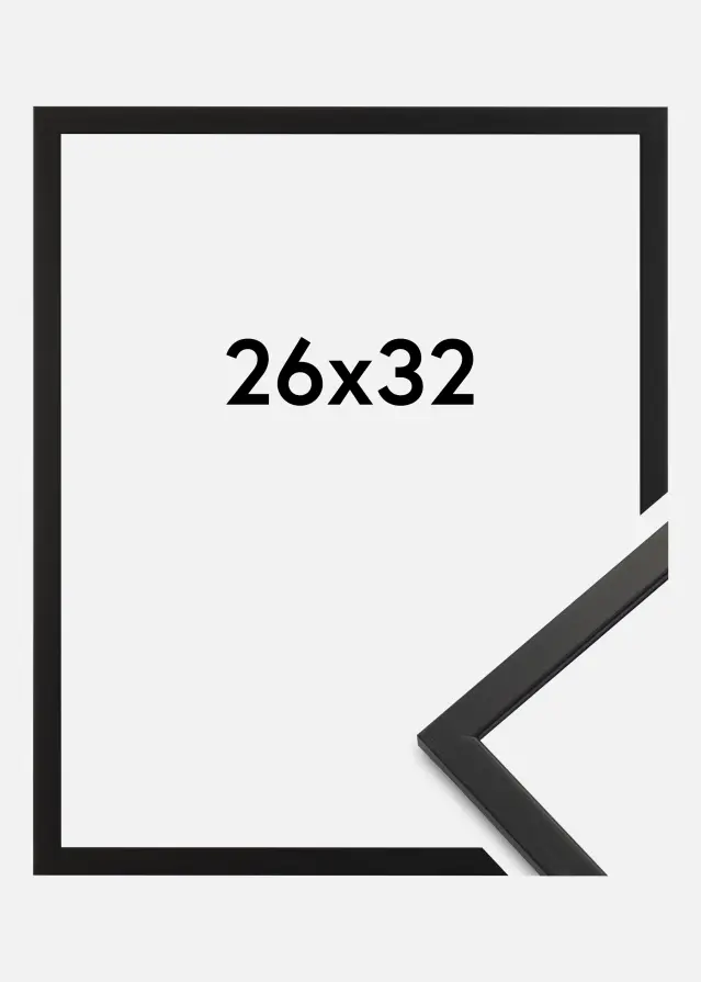 Galleri 1 Frame Edsbyn Acrylic glass Black 26x32 cm