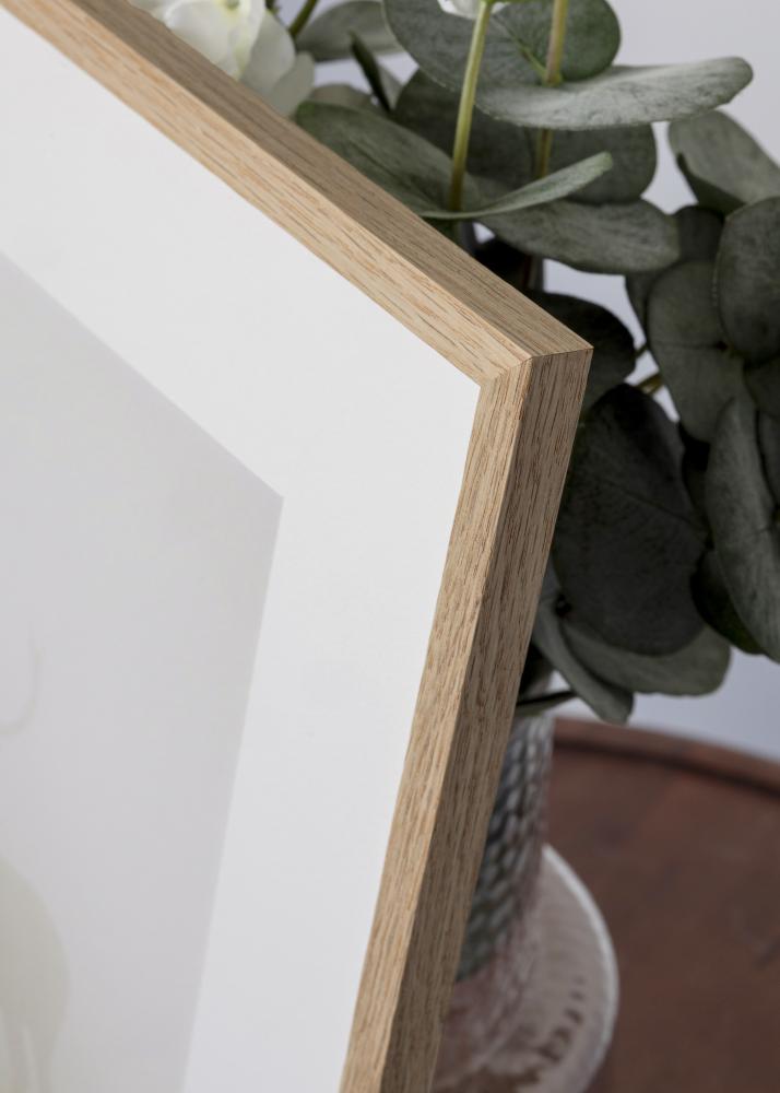 BGA Frame Smal Oak Acrylic Glass 20x30 cm