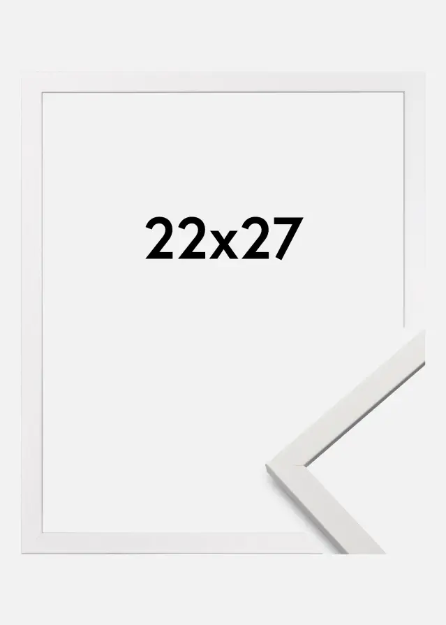 Galleri 1 Frame Edsbyn Acrylic glass White 22x27 cm