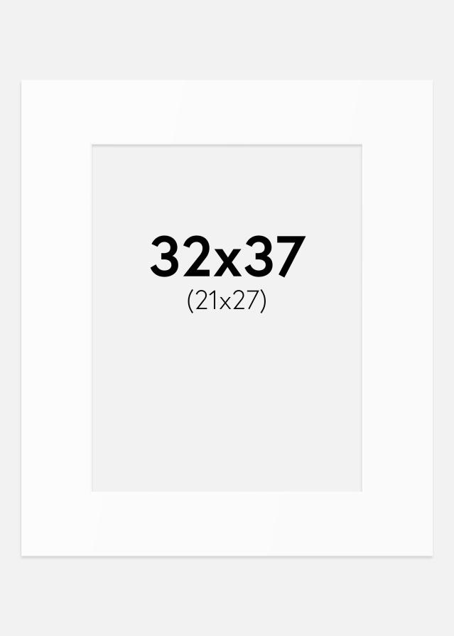 Artlink Mount White Standard (White Core) 32x37 cm (21x27)