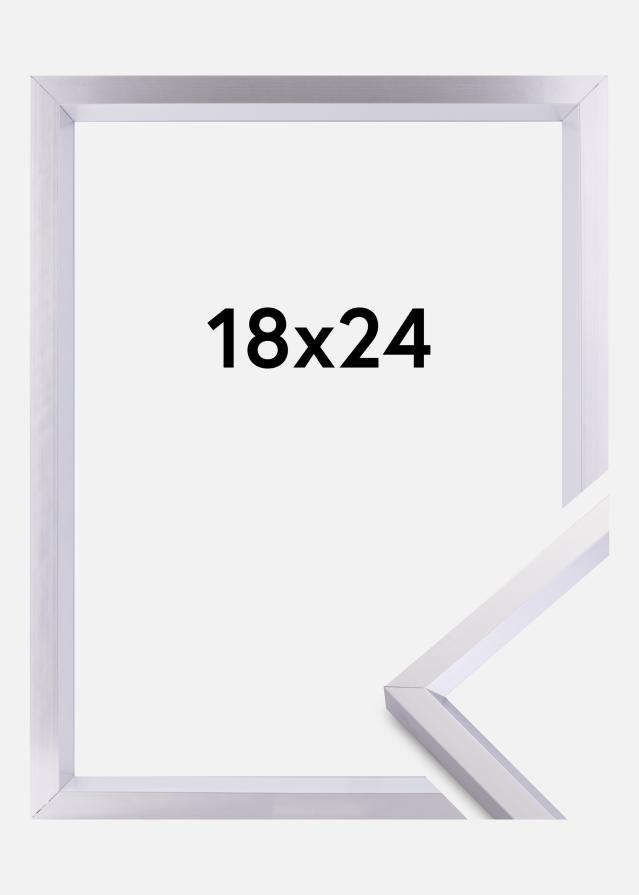 Walther Frame Steel Style Silver 18x24 cm