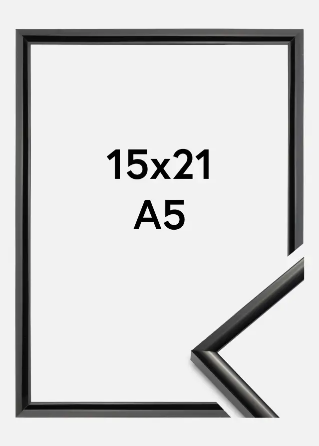 BGA Frame New Lifestyle Black 15x21 cm (A5)