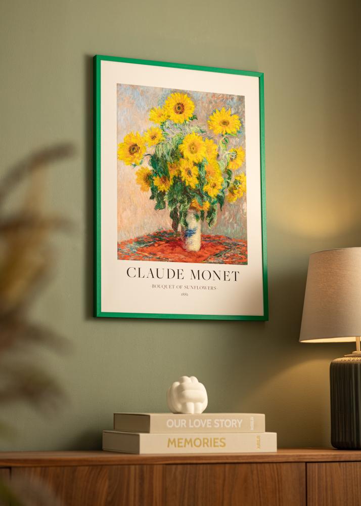 Artlink Colorful Acrylic Glass Green 40x40 cm