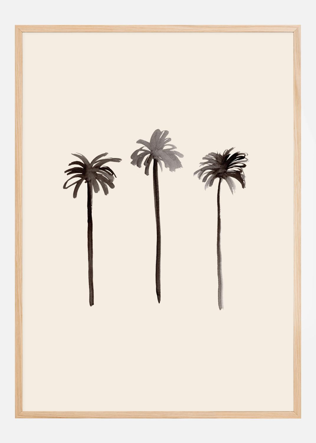 Product Image for Palm Trees Ink Poster (50x70 cm)