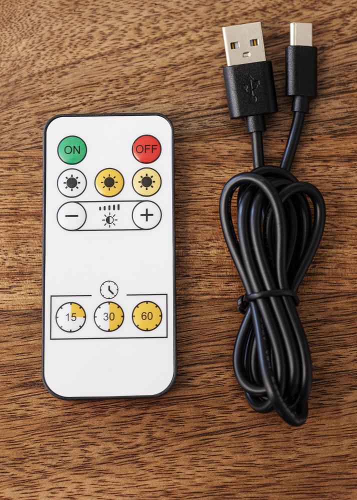 KAILA KAILA Lustre Battery-Powered Picture Lighting 32 cm - Black