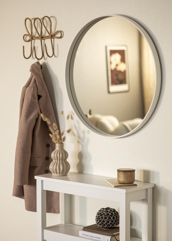 BGA Mirror Reflection White 70 cm Ø