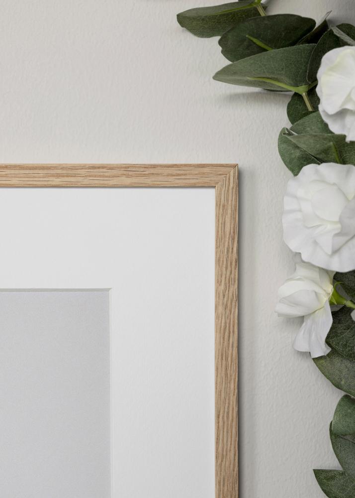 BGA Frame Smal Oak Acrylic Glass 20x30 cm