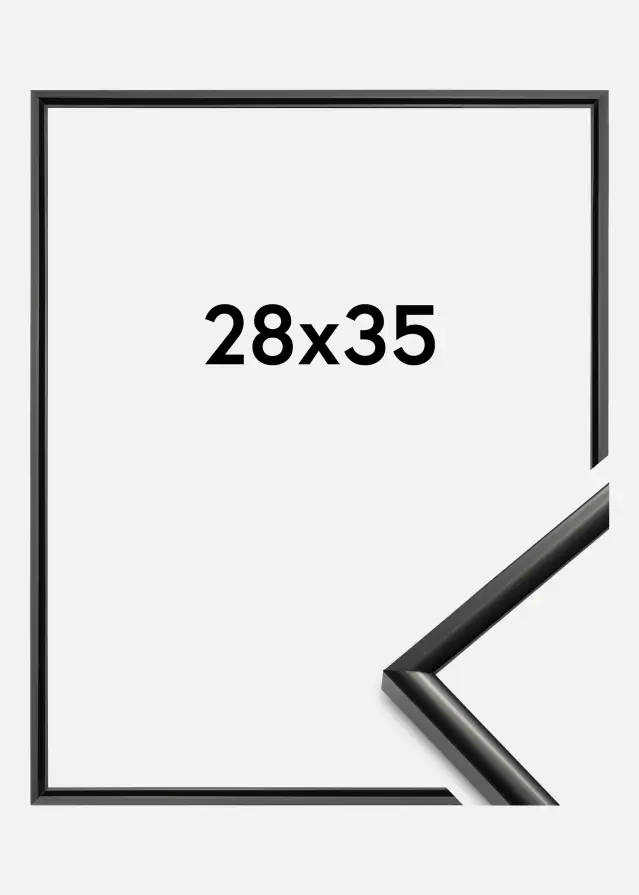 BGA Frame New Lifestyle Acrylic glass Black 28x35 cm