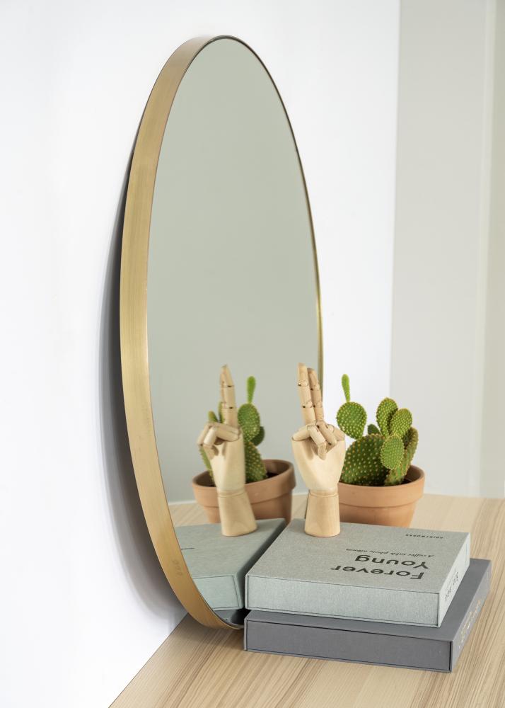 Artlink Mirror Vendela Brass 80 cm Ø