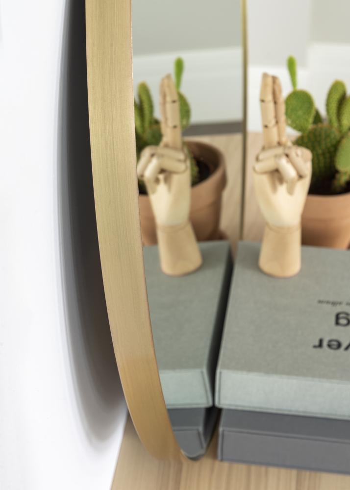 Artlink Mirror Vendela Brass 80 cm Ø