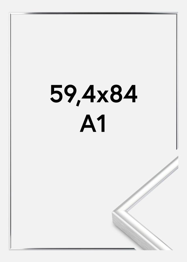 Nielsen Frame Nielsen Premium Classic Silver 59,4x84,1 cm (A1)