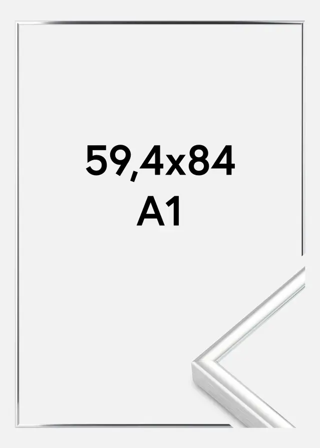 Nielsen Frame Nielsen Premium Classic Silver 59,4x84,1 cm (A1)