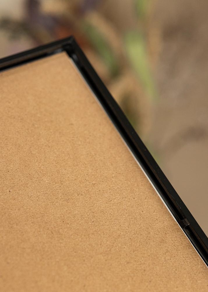 Ram med passepartou Frame Victoria Black 50x70 cm - Picture Mount Black 33x56 cm