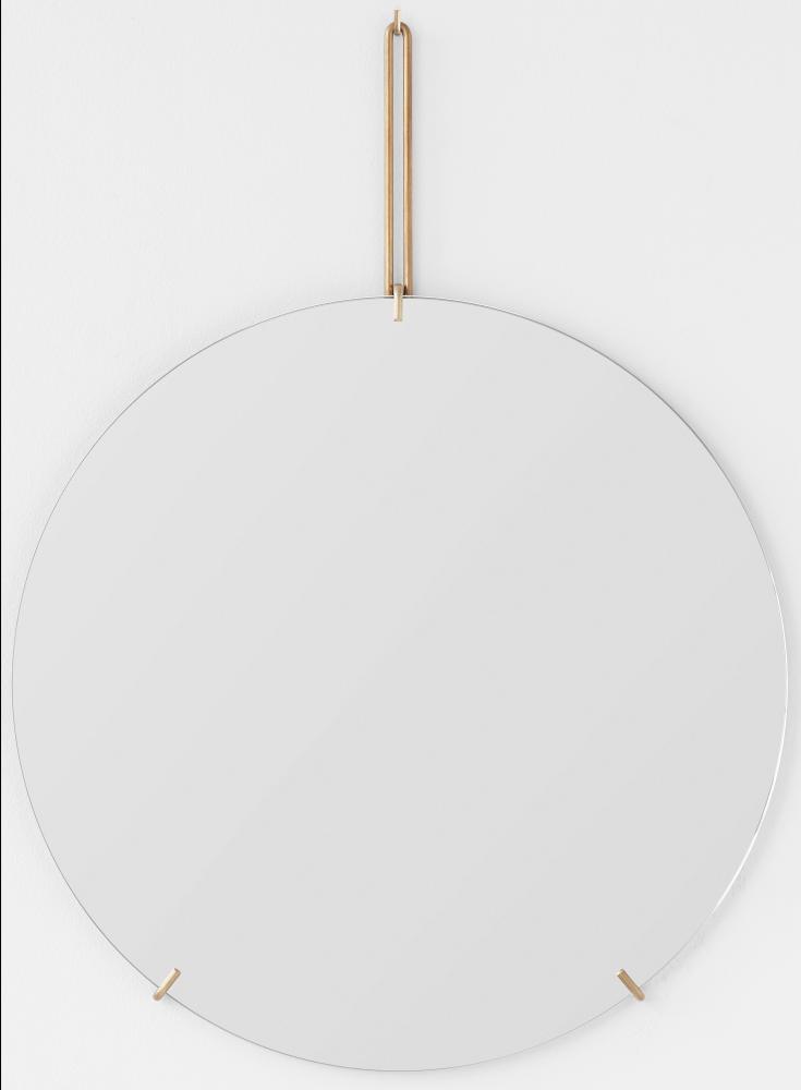 Moebe Moebe Wall Mirror Mässing 50 cm Ø
