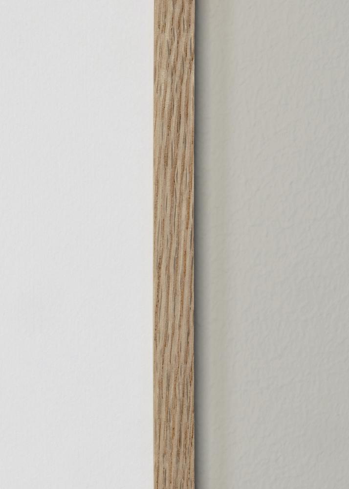 BGA Frame Smal Oak Acrylic Glass 20x30 cm
