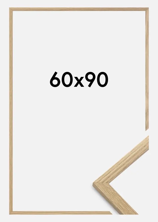 Artlink Frame Trendy Acrylic Glass Oak 60x90 cm