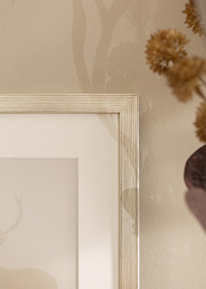 Galleri 1 Frame Silver Wood Acrylic glass 20x40 cm