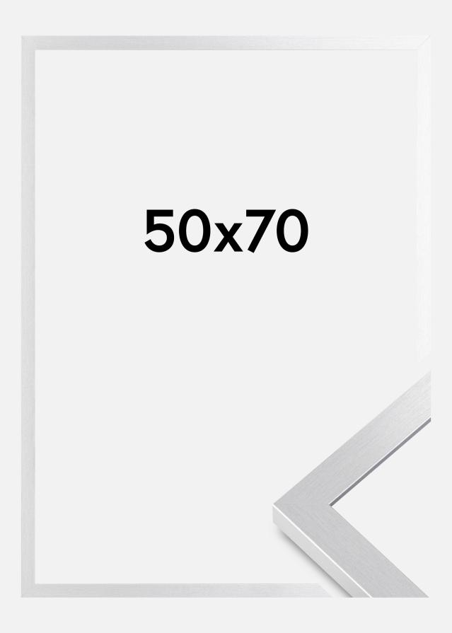 BGA Frame Selection Acrylic Glass Silver 50x70 cm