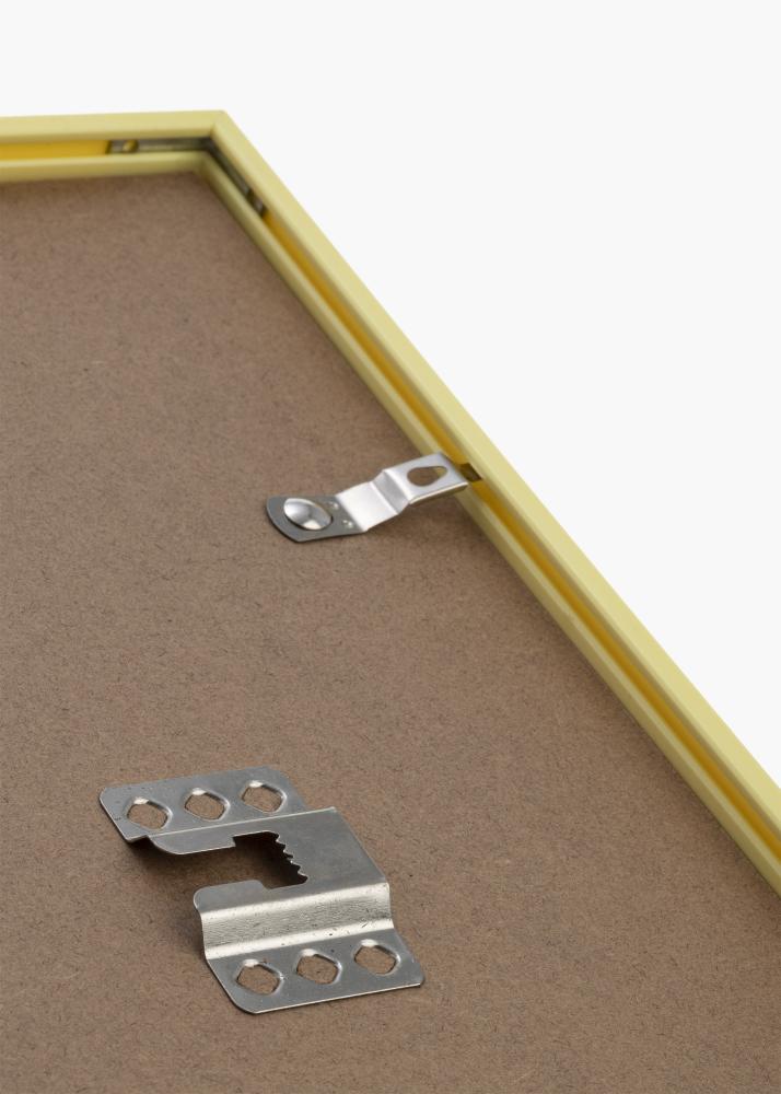 BGA Frame New Lifestyle Acrylic Glass Light Yellow 50x70 cm