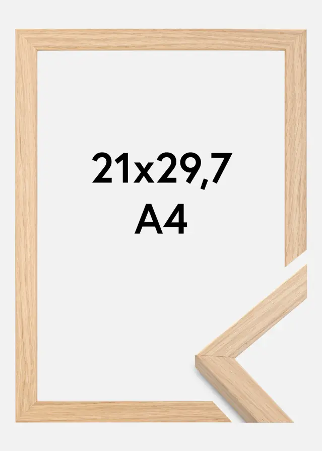 Galleri 1 Frame Grimsåker Acrylic Glass Oak 21x29.7 cm (A4)