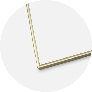 Estancia Frame Slät Metall Gold 13x18 cm