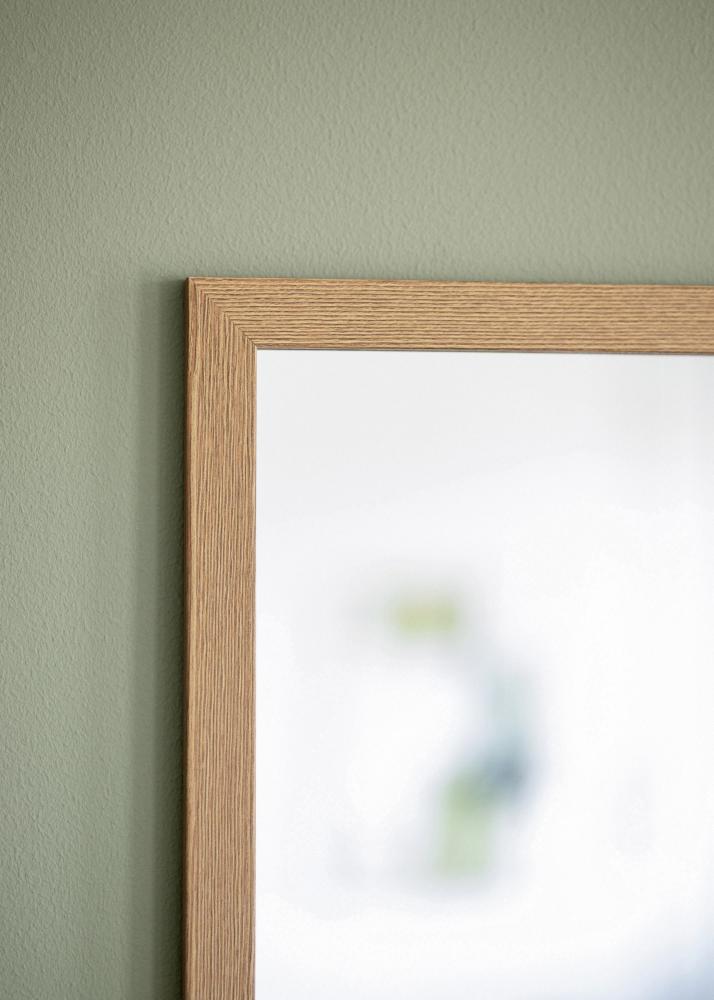 BGA Mirror Overdoor Oak 34x100 cm
