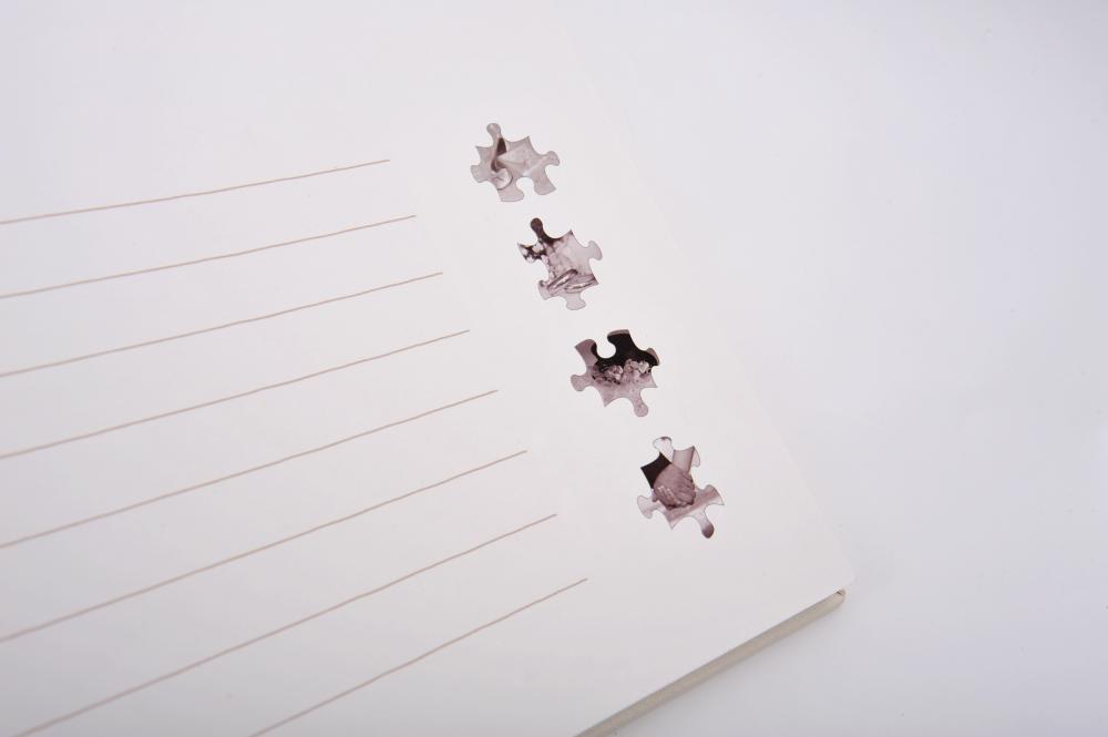 Walther Puzzle Wedding Album - 28x30.5 cm (60 White pages / 30 sheets)
