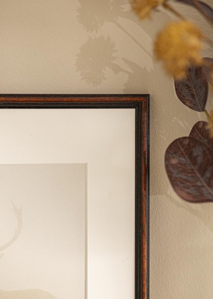 Galleri 1 Frame Horndal Acrylic glass Walnut 25x25 cm