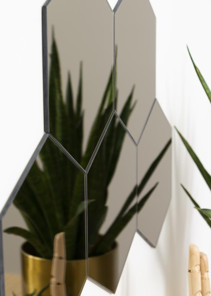 KAILA KAILA Mirror Hexagon Dark Bronze 18x21 cm - 5-pack