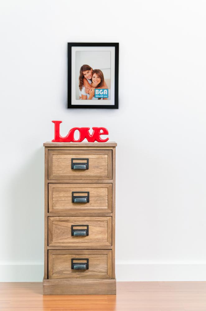 Estancia Frame Stockholm Black 50x70 cm