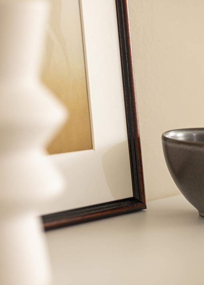 Galleri 1 Frame Horndal Acrylic glass Walnut 25x25 cm