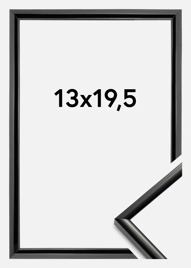 BGA Frame New Lifestyle Black 13x19.5 cm