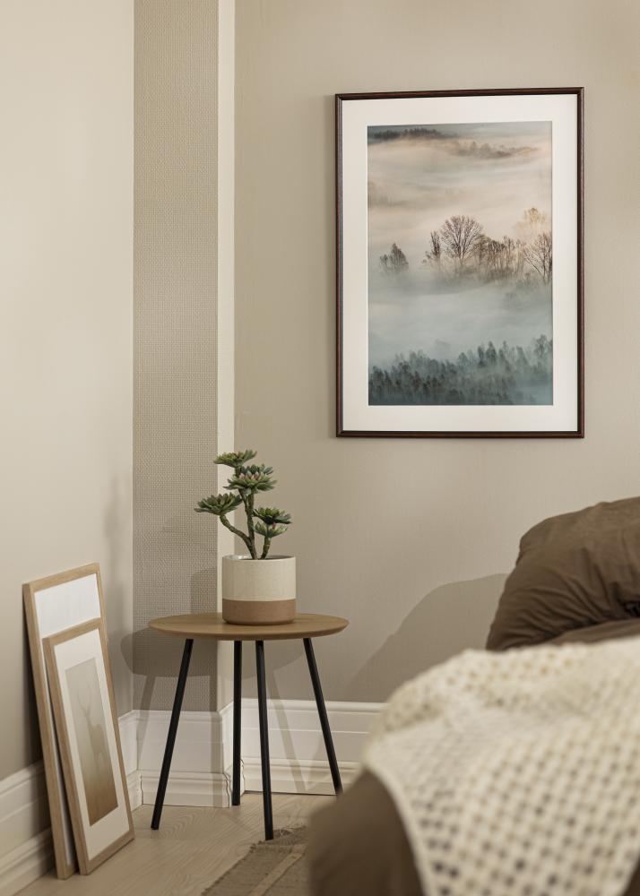 Galleri 1 Frame Horndal Acrylic glass Walnut 25x25 cm