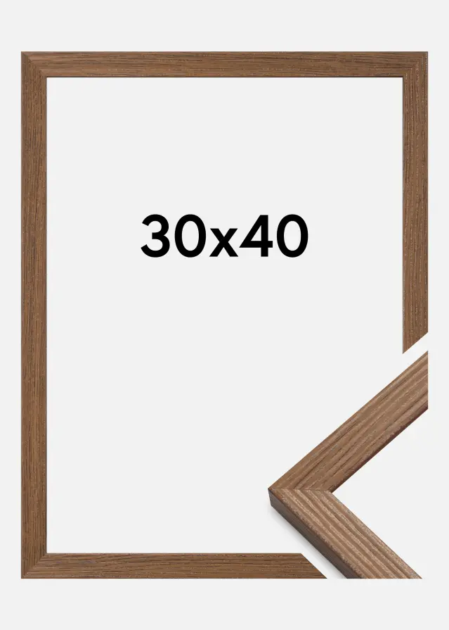 Walther Frame Fiorito Acrylic Glass Dark Oak 30x40 cm