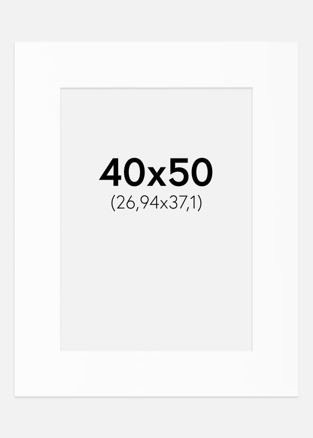 Artlink Mount White Standard (White Core) 40x50 cm (26,94x37,1)