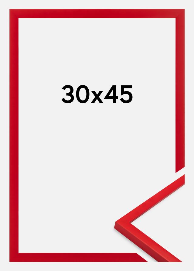 Jämtlands Ramfabrik Frame Kent Acrylic Glass Red 30x45 cm