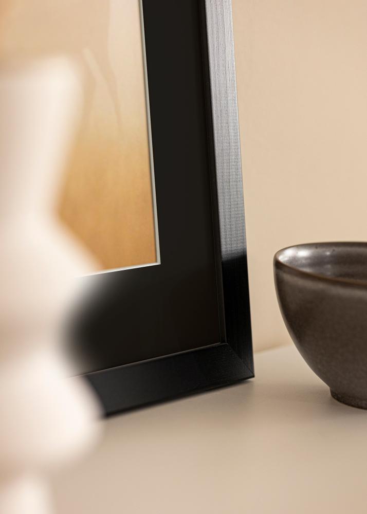 Ram med passepartou Frame Trendline Black 35x45 cm - Picture Mount Black 24x34 cm
