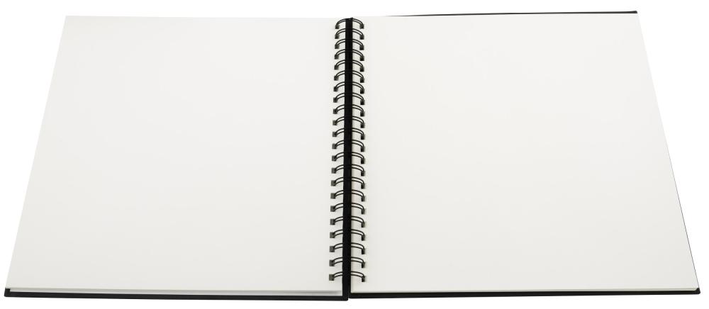 Walther Fun Spiral bound album Sea blue - 30x30 cm (50 White pages / 25 sheets)