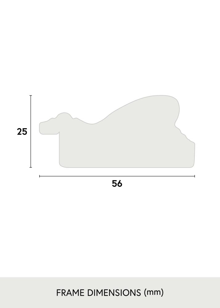 Bubola e Naibo Frame Stacy Silver 30x40 cm