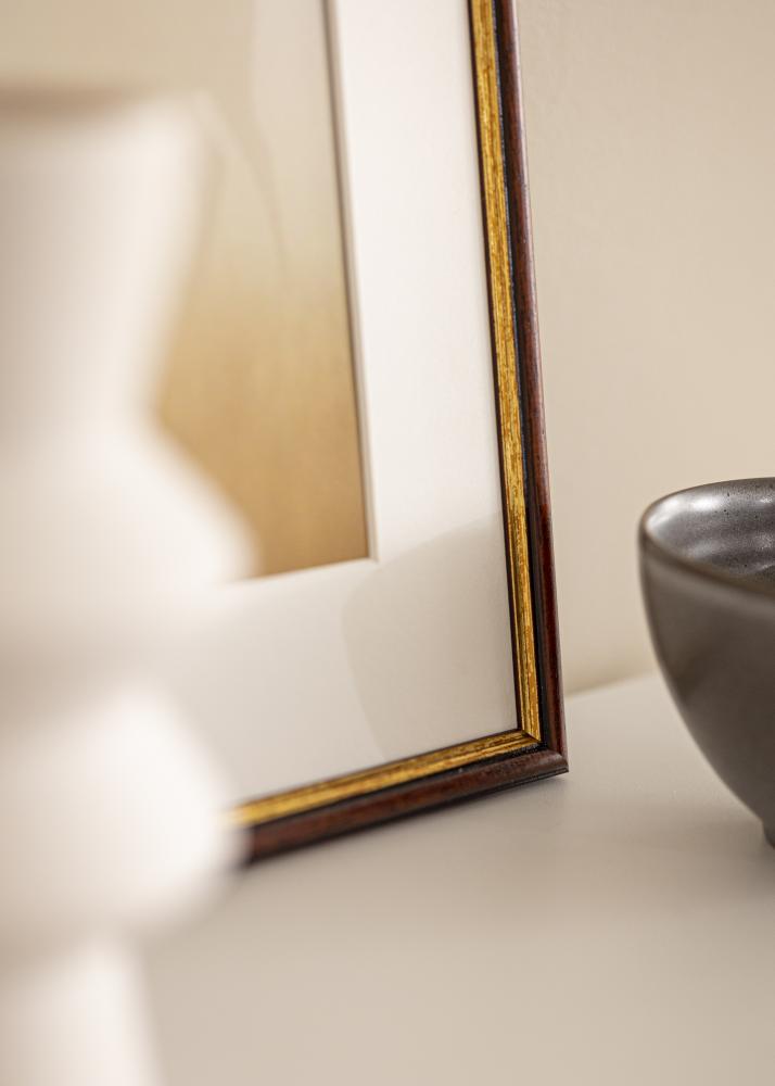 Ram med passepartou Frame Horndal Brown 34x42 cm - Mounts White 26x34 cm